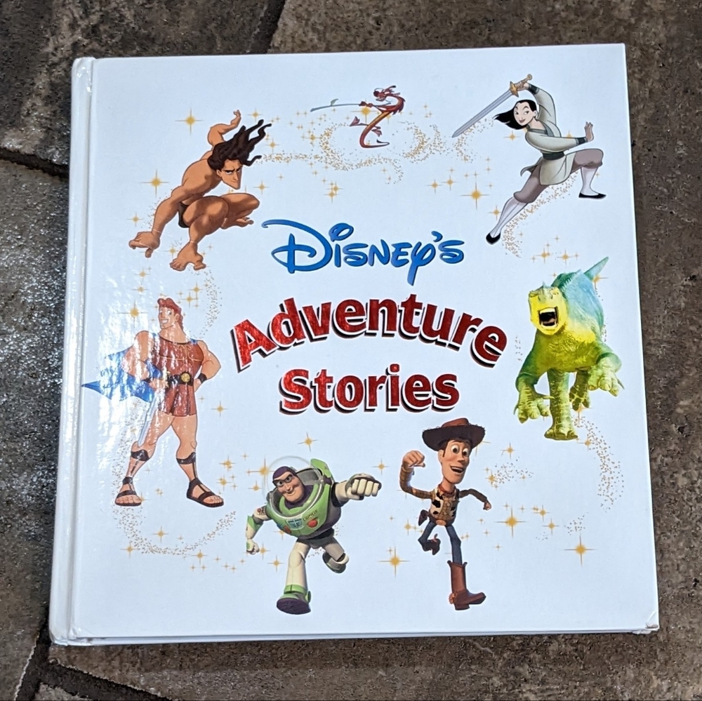 Disney's Adventure Stories Hardcover Children's Storybook